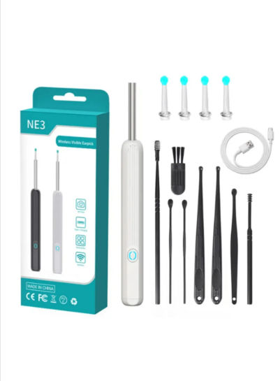 VGR KABLOSUZ KAMERALI Wİ Fİ NE3 KULAK TEMİZLEME SETİ